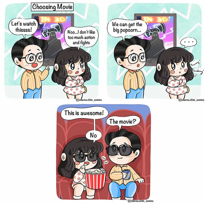 30 Comics About Relationships That Most Couples May Relate To By This Artist