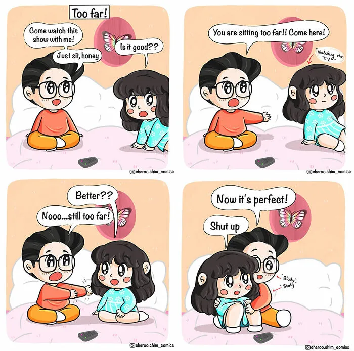 30 Comics About Relationships That Most Couples May Relate To By This Artist