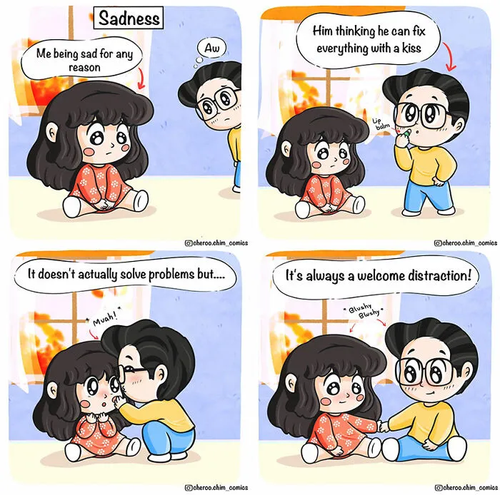 30 Comics About Relationships That Most Couples May Relate To By This Artist