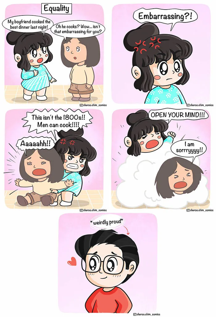 30 Comics About Relationships That Most Couples May Relate To By This Artist