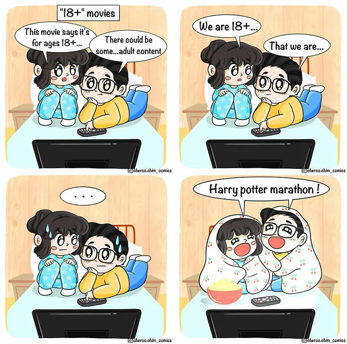 30 Comics About Relationships That Most Couples May Relate To By This Artist