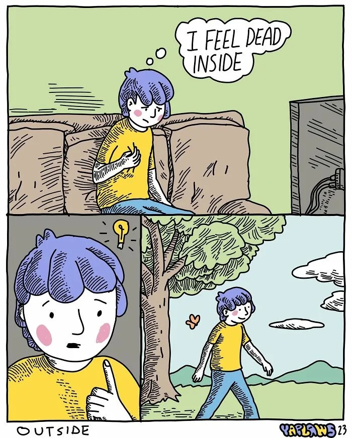 Artist Illustrates Difficult Thoughts And Feelings, Here Are His Newest Comics (30 Pics)