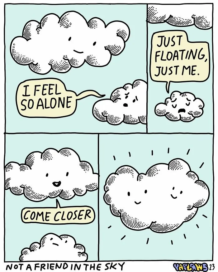Artist Illustrates Difficult Thoughts And Feelings, Here Are His Newest Comics (30 Pics)