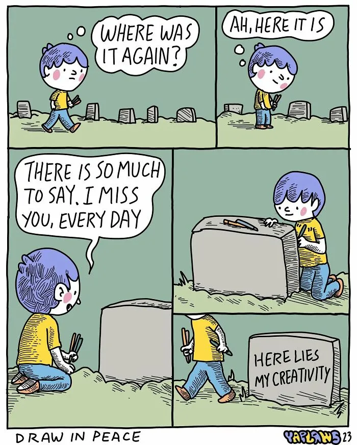 Artist Illustrates Difficult Thoughts And Feelings, Here Are His Newest Comics (30 Pics)