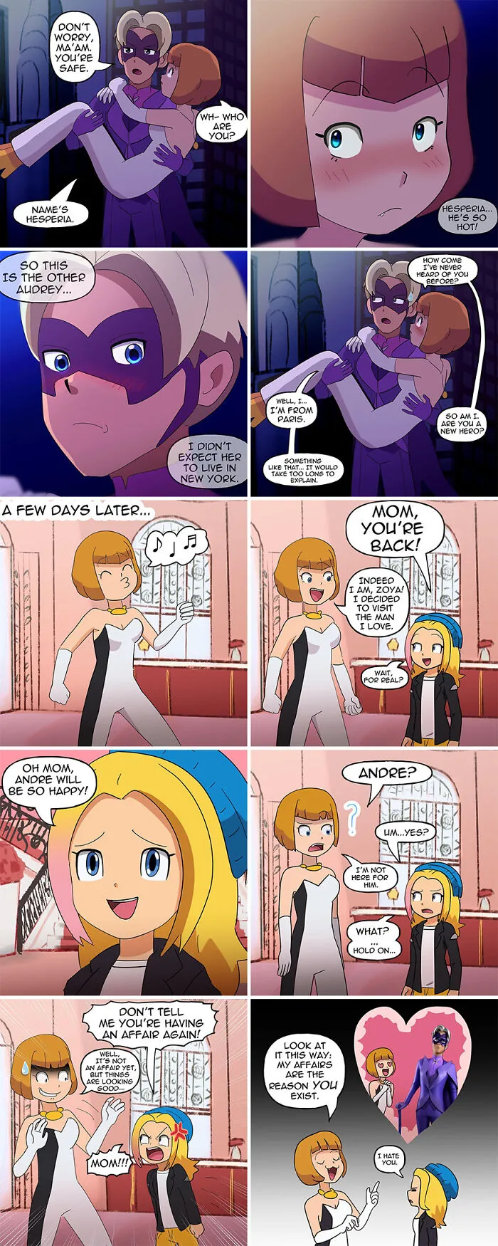 Miraculous Ladybug: Audrey Loves Hesperia!