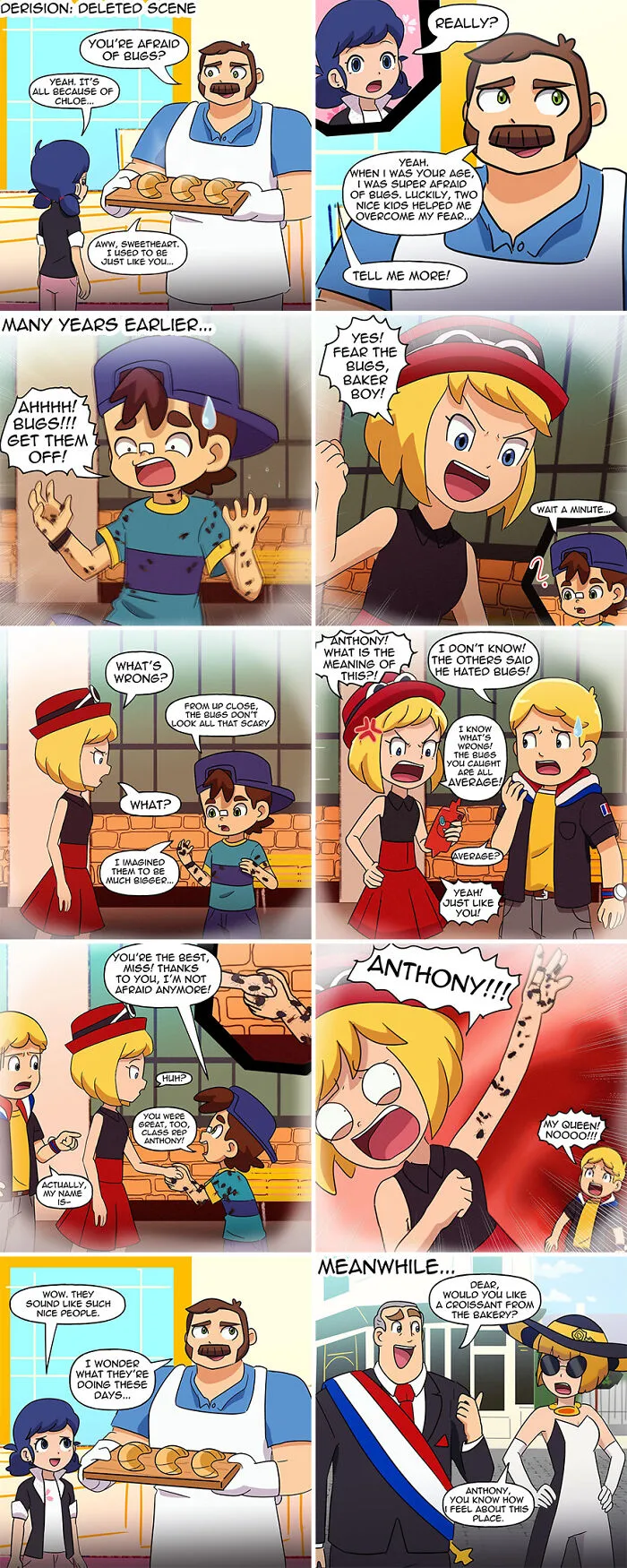 Miraculous Ladybug: Derision Deleted Scene - Tom’s Childhood Story