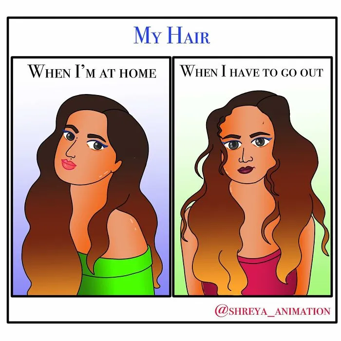 Artist Illustrates The Difficulties Girls Deal With In 50 Honest Comics