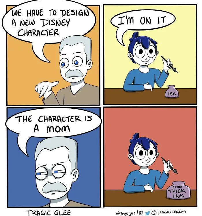 30 Tragic Situations Twisted Into Hilarious Comics By This Artist