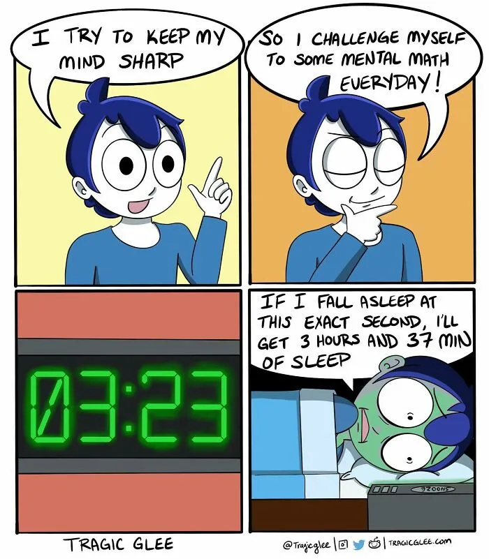 30 Tragic Situations Twisted Into Hilarious Comics By This Artist