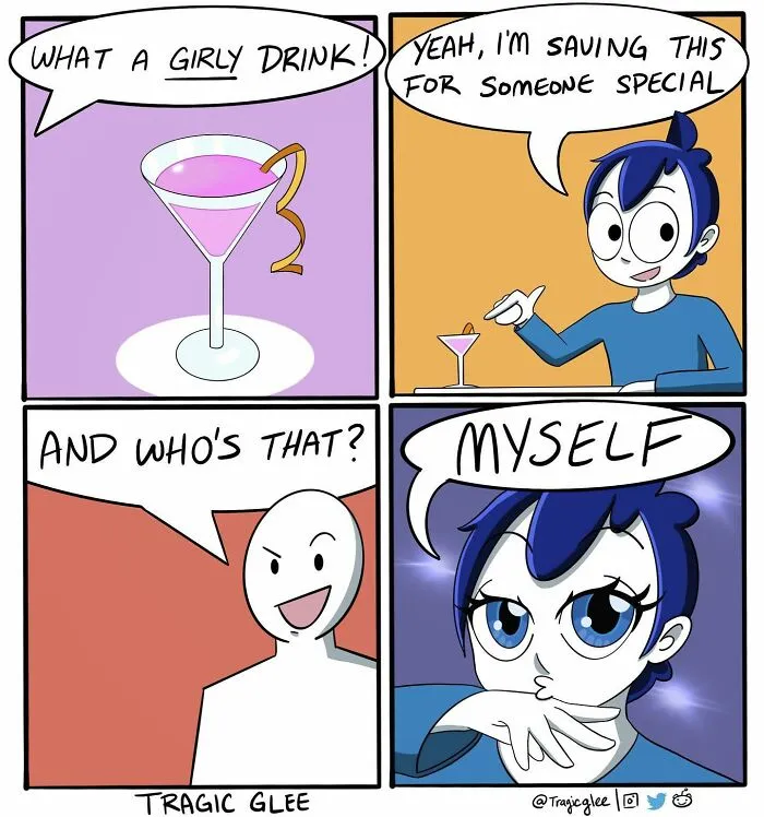 30 Tragic Situations Twisted Into Hilarious Comics By This Artist