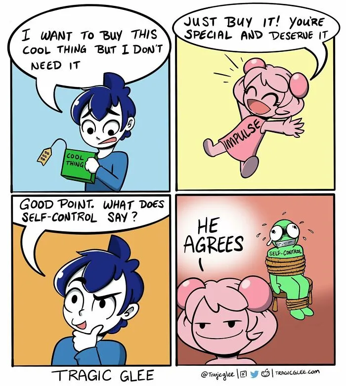 30 Tragic Situations Twisted Into Hilarious Comics By This Artist