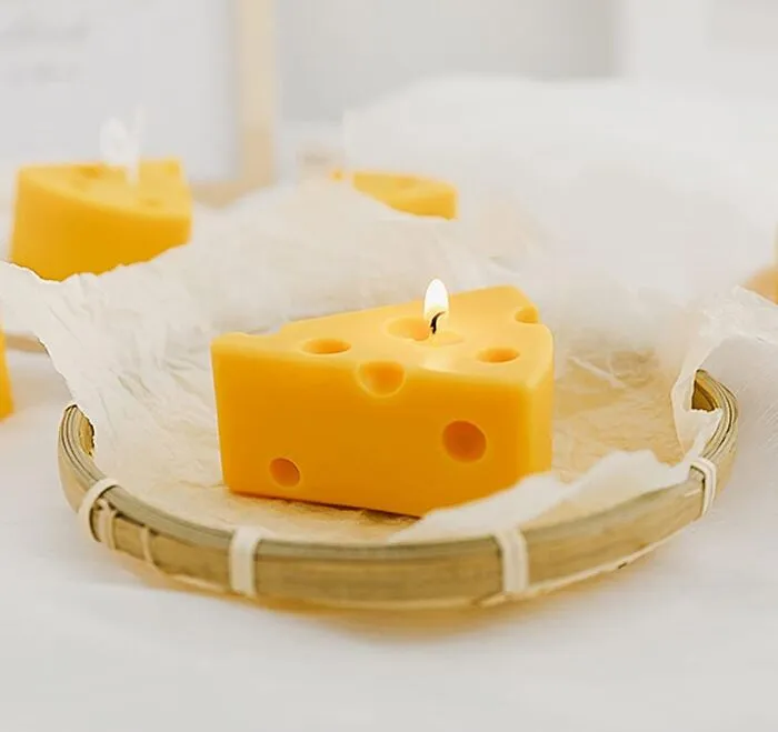 <span Style="Font:inherit;color:#d74b1f;"> Cheese Slice Shape Scented Candle </Span>: The Perfect Fix If Someone Cut The Cheese…