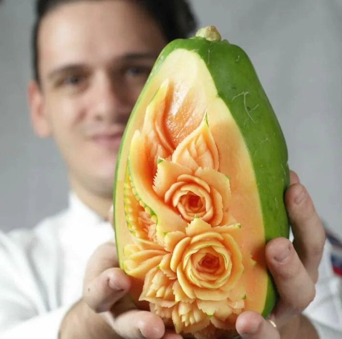 The Art Of Food Carving: 32 Mesmerizing Designs By World Champion Daniele Barresi (New Pics)