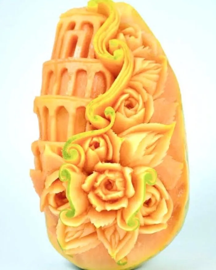 The Art Of Food Carving: 32 Mesmerizing Designs By World Champion Daniele Barresi (New Pics)
