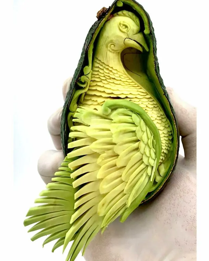 The Art Of Food Carving: 32 Mesmerizing Designs By World Champion Daniele Barresi (New Pics)
