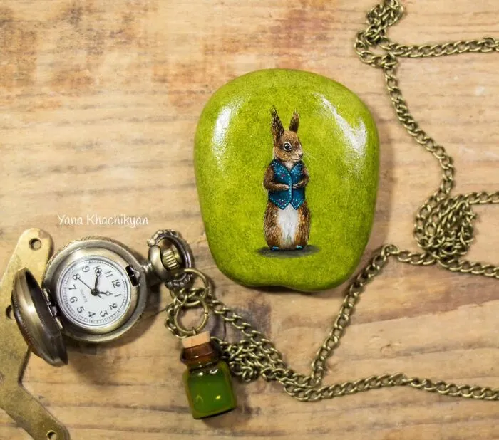I Create Miniature Paintings, Here Are 20 Of The Newest Ones