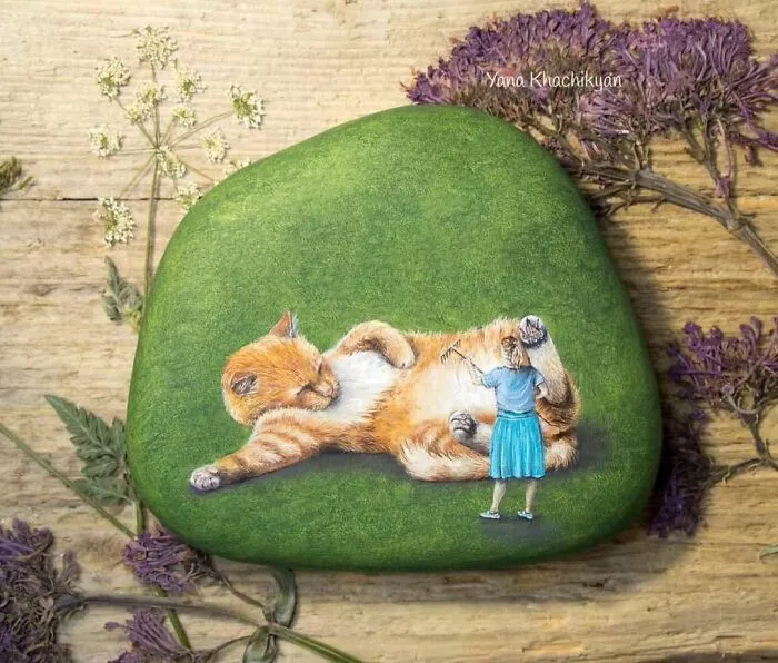 I Create Miniature Paintings, Here Are 20 Of The Newest Ones