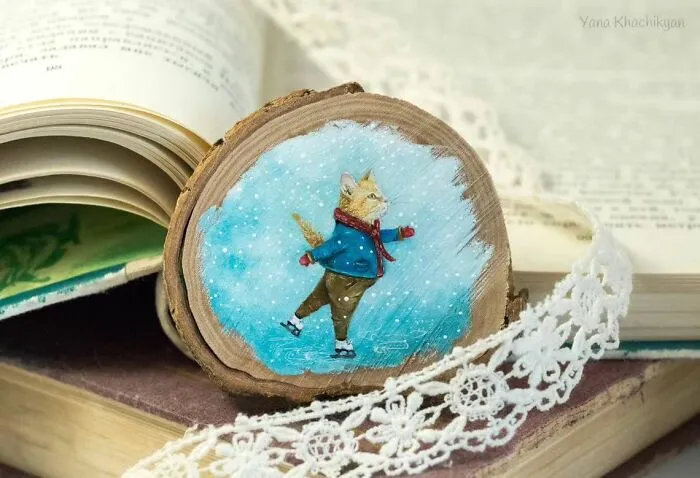 I Create Miniature Paintings, Here Are 20 Of The Newest Ones