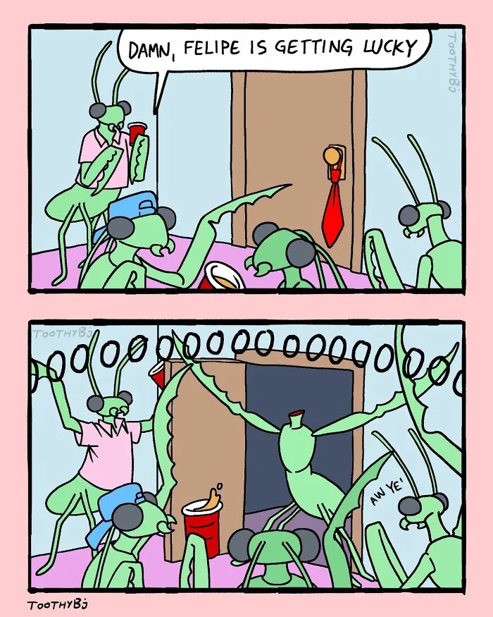 If You Have A Dark Sense Of Humor, You Will Probably Enjoy These Comics By ToothyBj (17 New Pics)