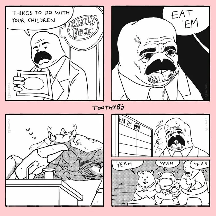 If You Have A Dark Sense Of Humor, You Will Probably Enjoy These Comics By ToothyBj (17 New Pics)