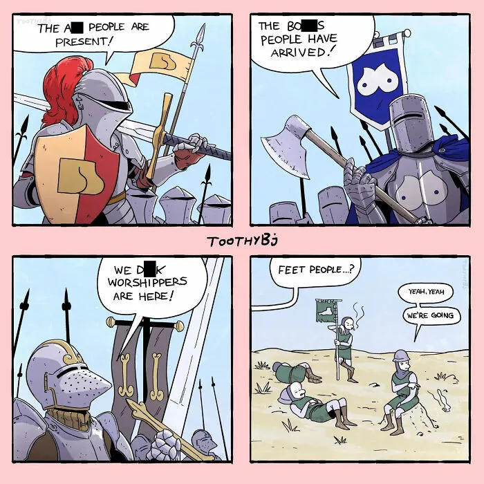 If You Have A Dark Sense Of Humor, You Will Probably Enjoy These Comics By ToothyBj (17 New Pics)