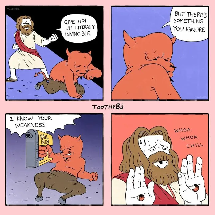 If You Have A Dark Sense Of Humor, You Will Probably Enjoy These Comics By ToothyBj (17 New Pics)