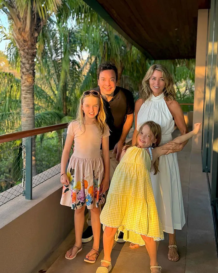 Jimmy Fallon And Nancy Juvonen's Daughters: Frances And Winnie