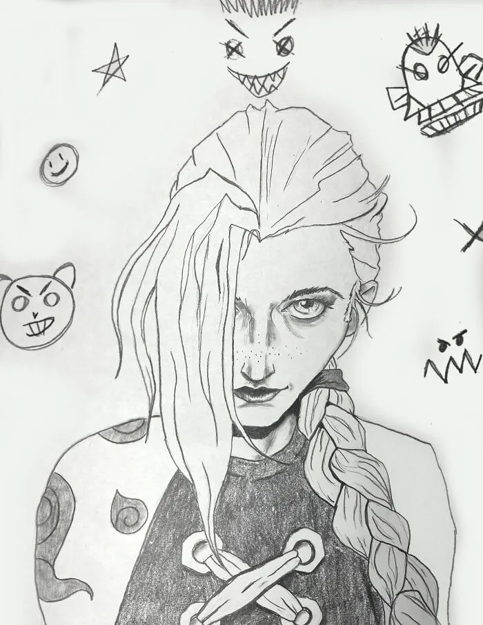 Jinx From Arcane On Netflix