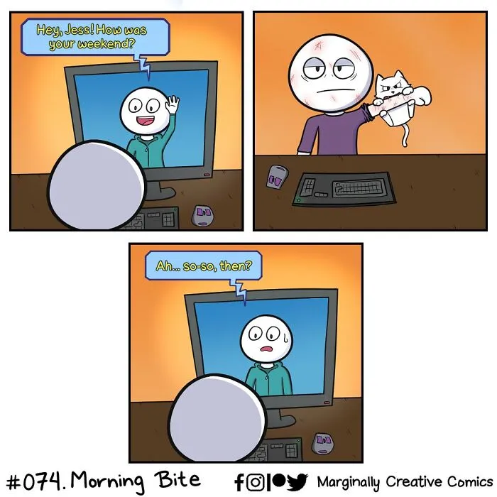 30 Laugh-Out-Loud Comics With Quirky Twists By This Cartoonist