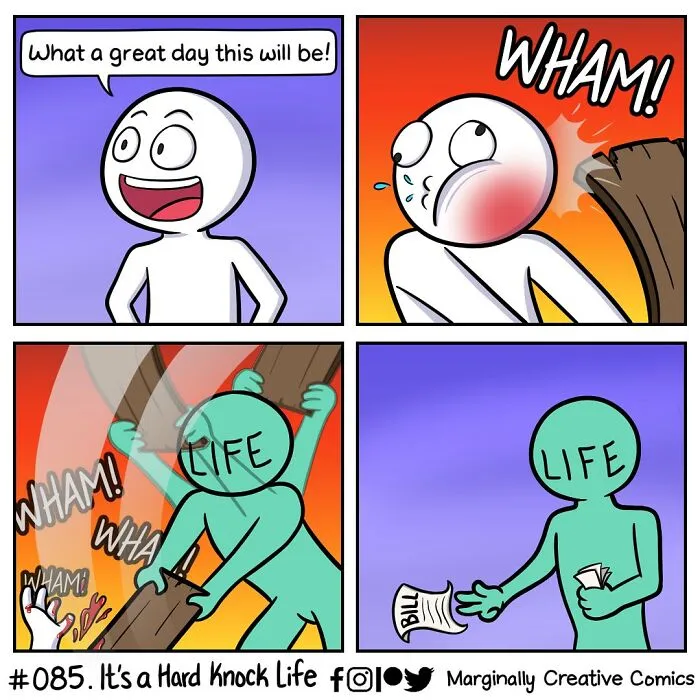 30 Laugh-Out-Loud Comics With Quirky Twists By This Cartoonist