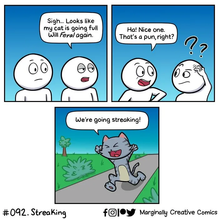 30 Laugh-Out-Loud Comics With Quirky Twists By This Cartoonist