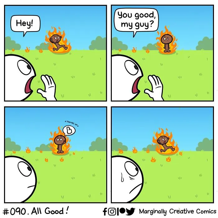 30 Laugh-Out-Loud Comics With Quirky Twists By This Cartoonist