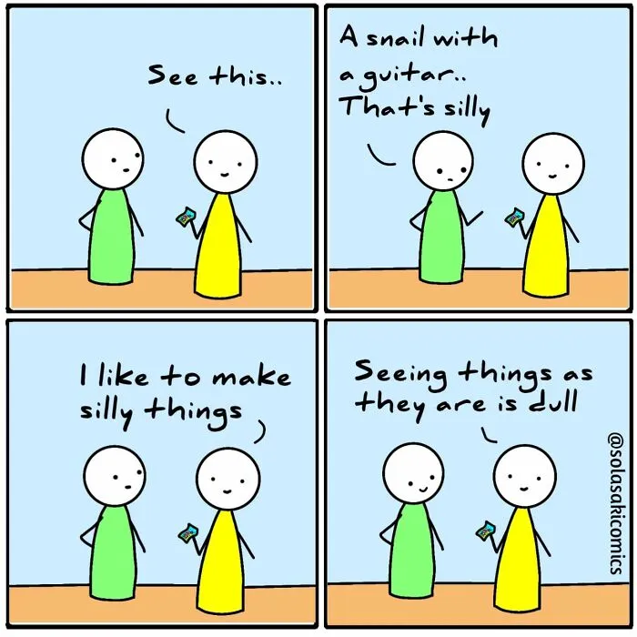 30 Cleverly Hilarious Comics That Offer A Unique Perspective On Everyday Experiences By This Artist