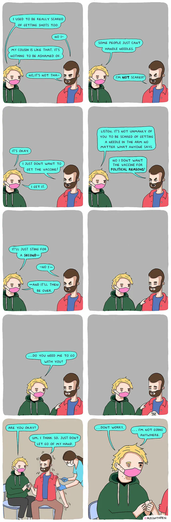 18 Comics Showcasing The Humor In Mental Health Struggles By Alec With Pen