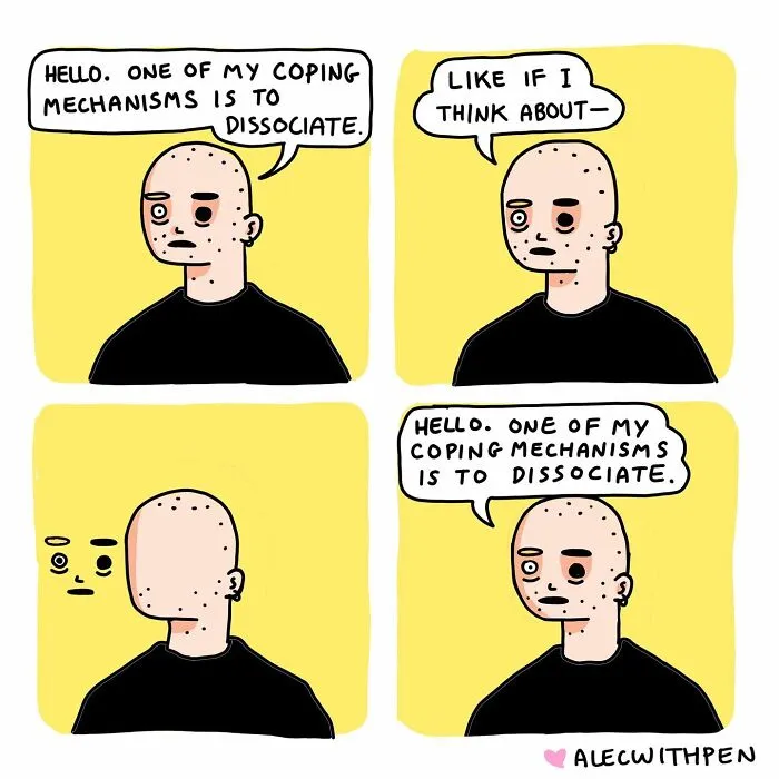 18 Comics Showcasing The Humor In Mental Health Struggles By Alec With Pen