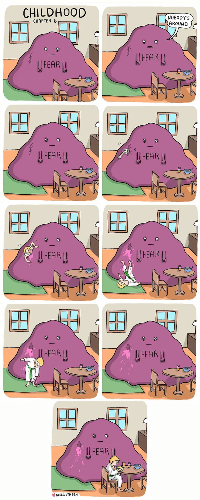 18 Comics Showcasing The Humor In Mental Health Struggles By Alec With Pen