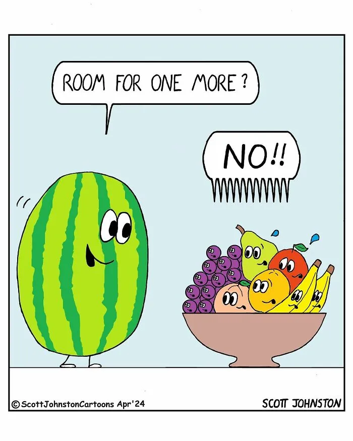30 Hilarious Single-Panel Comics By A Renowned Canadian Artist