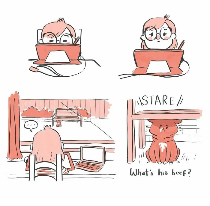 Life With Cats: 28 Cozy Comics Illustrated By This Artist