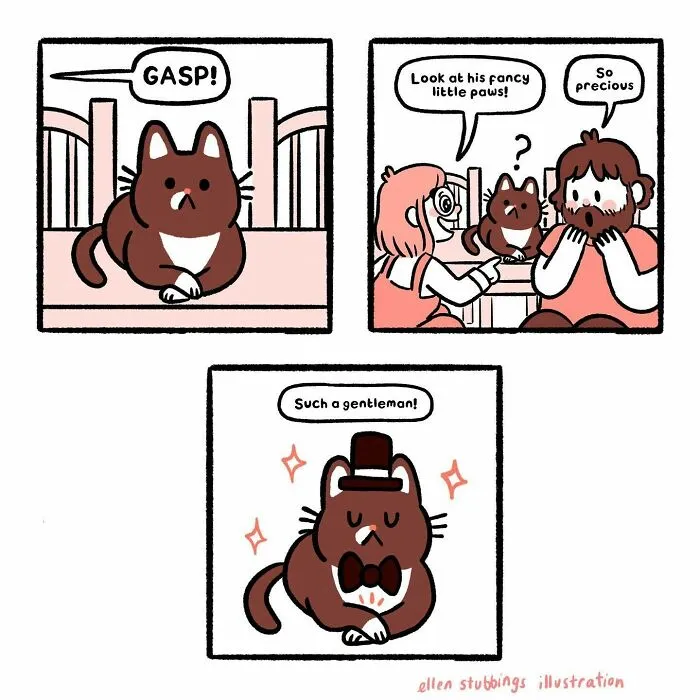 Life With Cats: 28 Cozy Comics Illustrated By This Artist