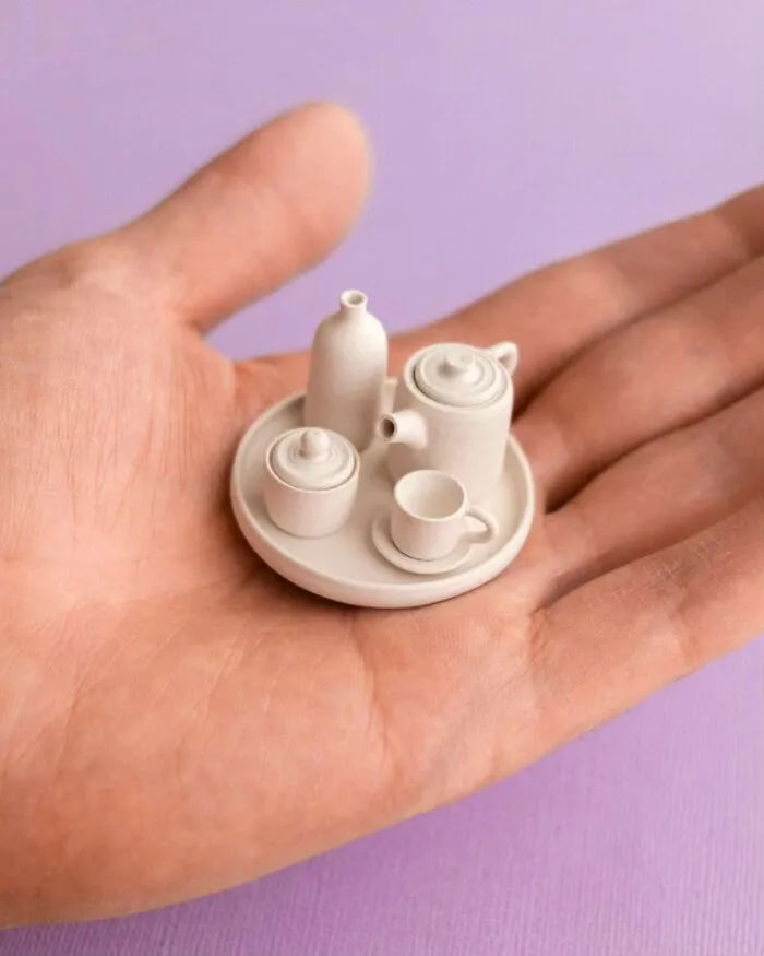 Artist Creates Miniature Pottery That Is Adored By Ceramic Fans And Dollhouse Enthusiasts (25 Pics) 