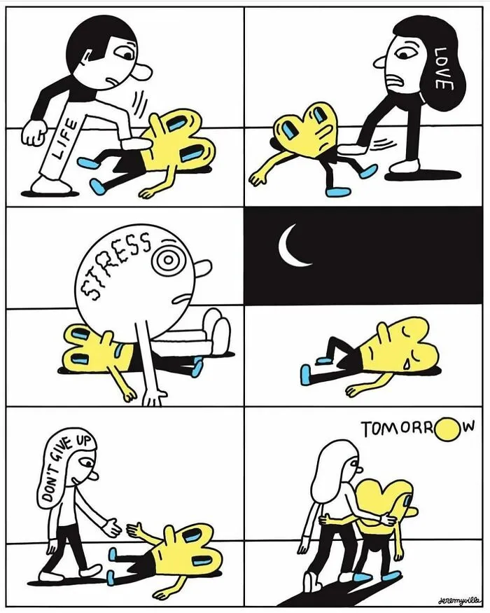 30 Comics Offering Comfort To Those Who May Be Navigating Challenging Times By Jeremyville