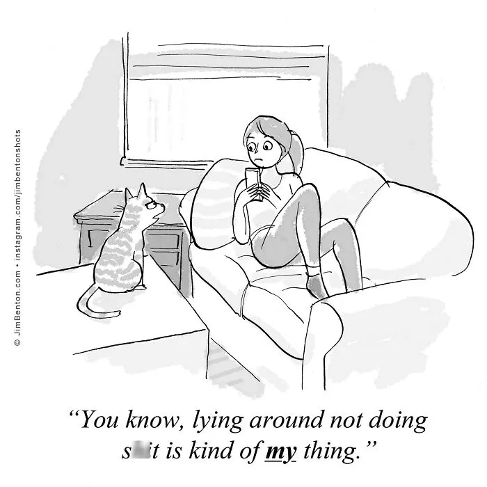 Clever Humor: 30 Comics By The Creative Genius Jim Benton (New Pics)