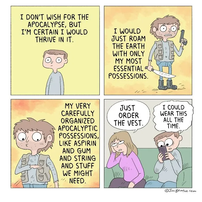 Clever Humor: 30 Comics By The Creative Genius Jim Benton (New Pics)
