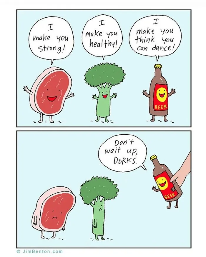 Clever Humor: 30 Comics By The Creative Genius Jim Benton (New Pics)