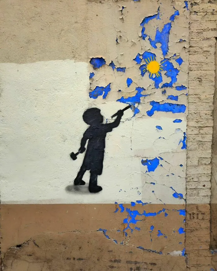 29 Humorous Street Art Pieces Incorporated Into The Streets By Oakoak (New Pics)