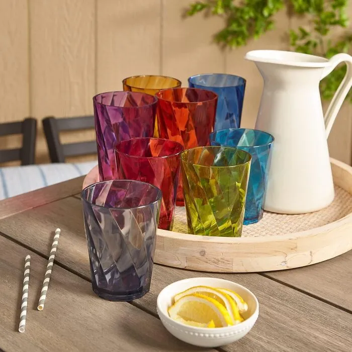 A Set Of <span Style="Font:inherit;color:#d74b1f;"> Colorful Acrylic Drinking Glasses</Span> Is The Red Solo Cup Of The Future