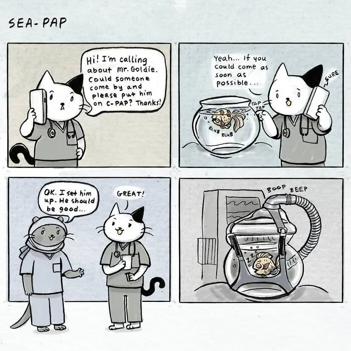 23 Relatable Comics Depicting The Daily Life Of An ICU Nurse By Kitty Moon