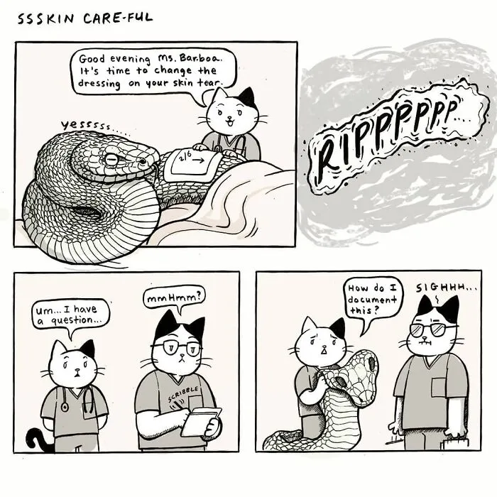 23 Relatable Comics Depicting The Daily Life Of An ICU Nurse By Kitty Moon