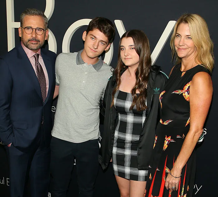 Steve Carell's Kids: John And Elisabeth