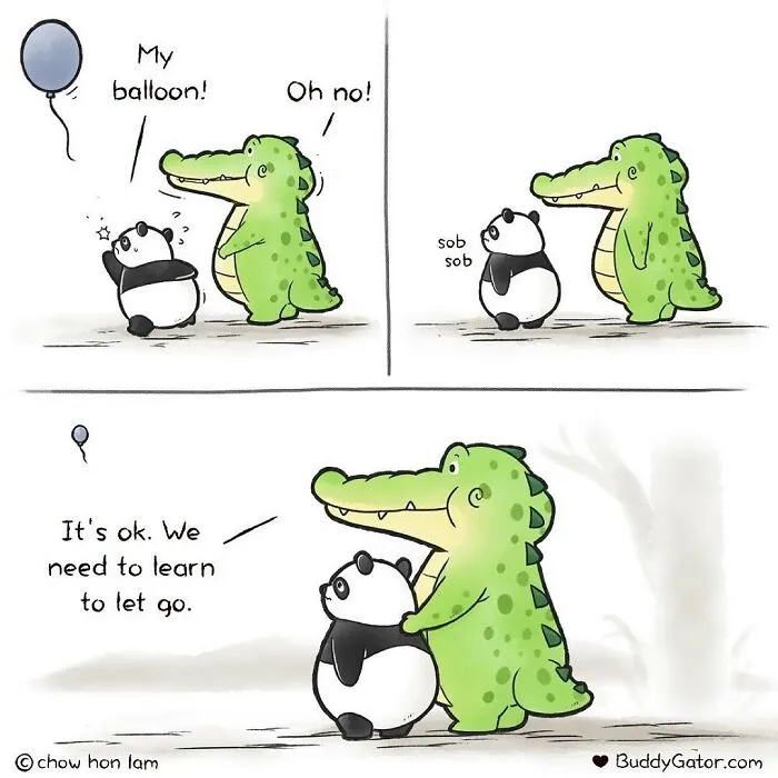 25 Charming Comics About The Fun Adventures Of A Friendly Alligator By Chow Hon Lam